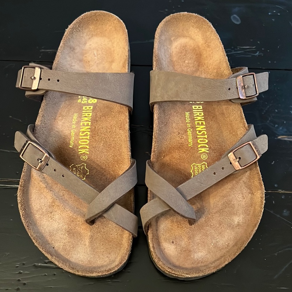 Birkenstock sandals, size 38